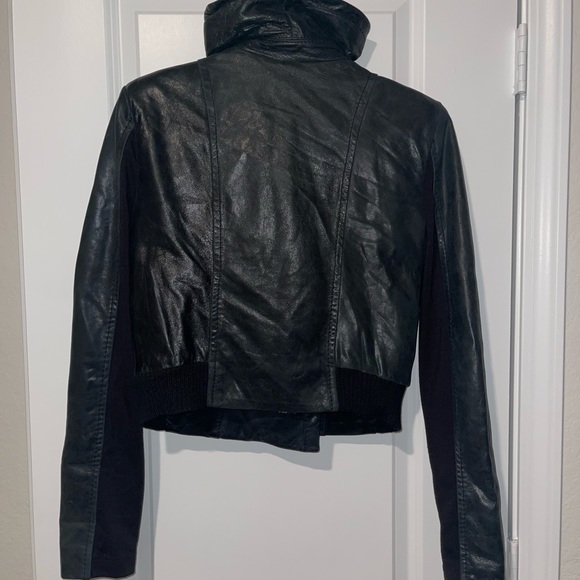 BCBGMAXAZRIA Leather Jacket M - Picture 5 of 11